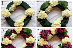top floral wreath Wreath fresh flower floral making loft jc actual ll
around go good snapped ribbon wrap off so