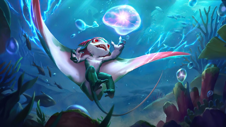 Zap Sprayfin, Legends of Runeterra, 4K, #3.1698