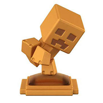 Details about   Minecraft Achievement Series 16 Trampoline Bronze Creeper w/ Part 2 Left Wing 