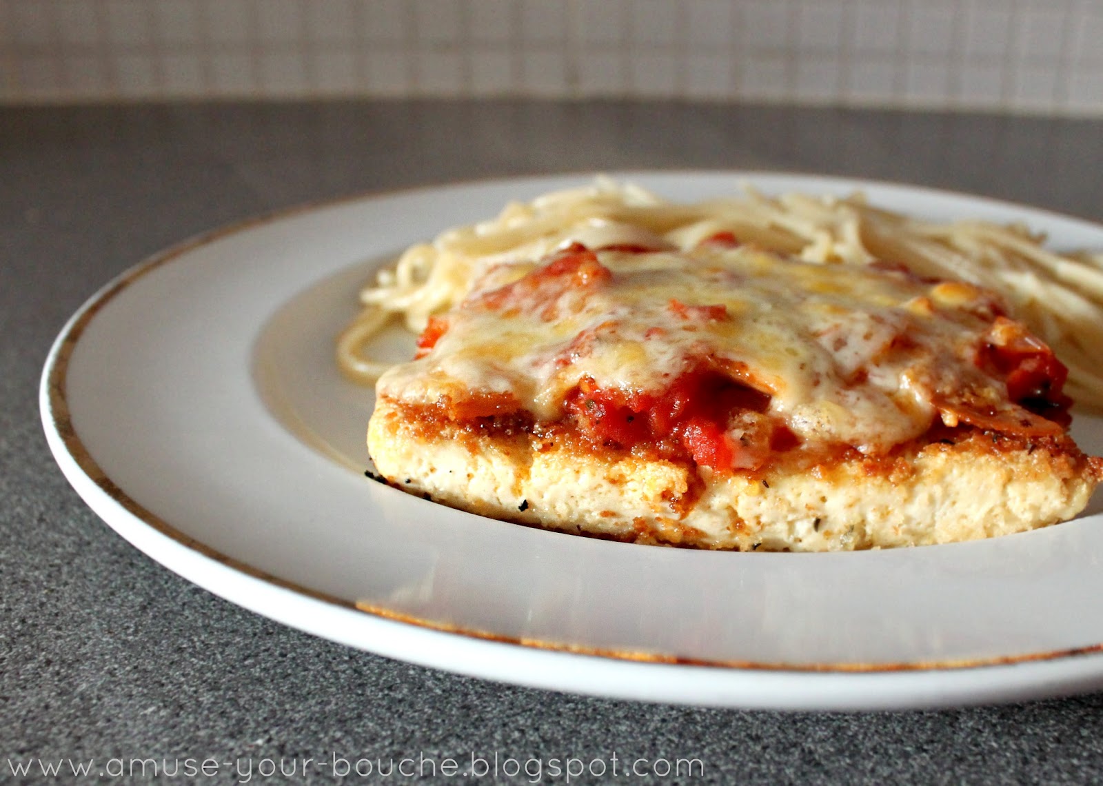 Pizza tofu Easy Cheesy Vegetarian