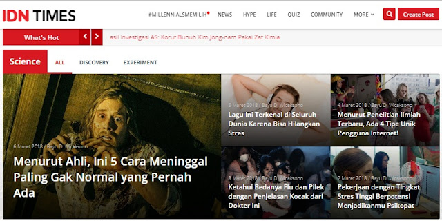 IDN Times, Lebih Dari Portal Berita Biasa IDN Times, Lebih Dari Portal Berita Biasa