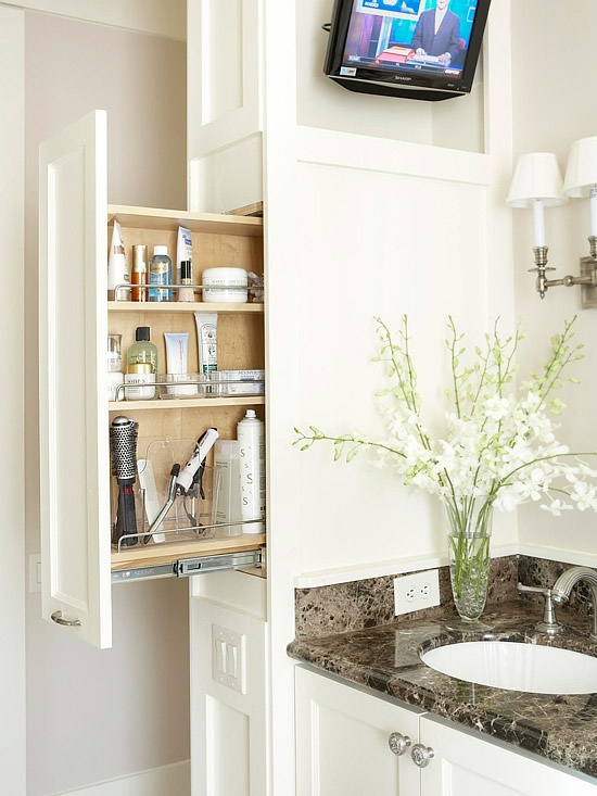 I want pretty DECO Cool bathroom storage/ideas para baños