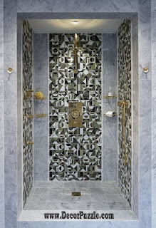 shower tile ideas, shower tile designs, tiling a shower, shower tile patterns