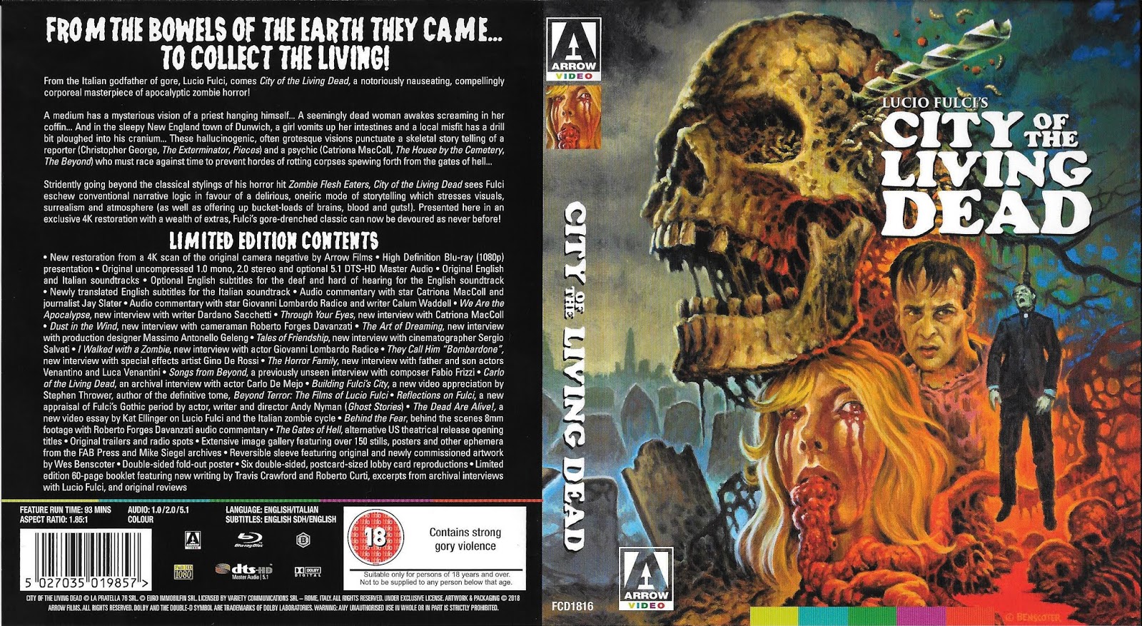 Horror Parlor: CITY OF THE LIVING DEAD, OR A NIGHTMARE IN DUNWICH IN 4K!!!!