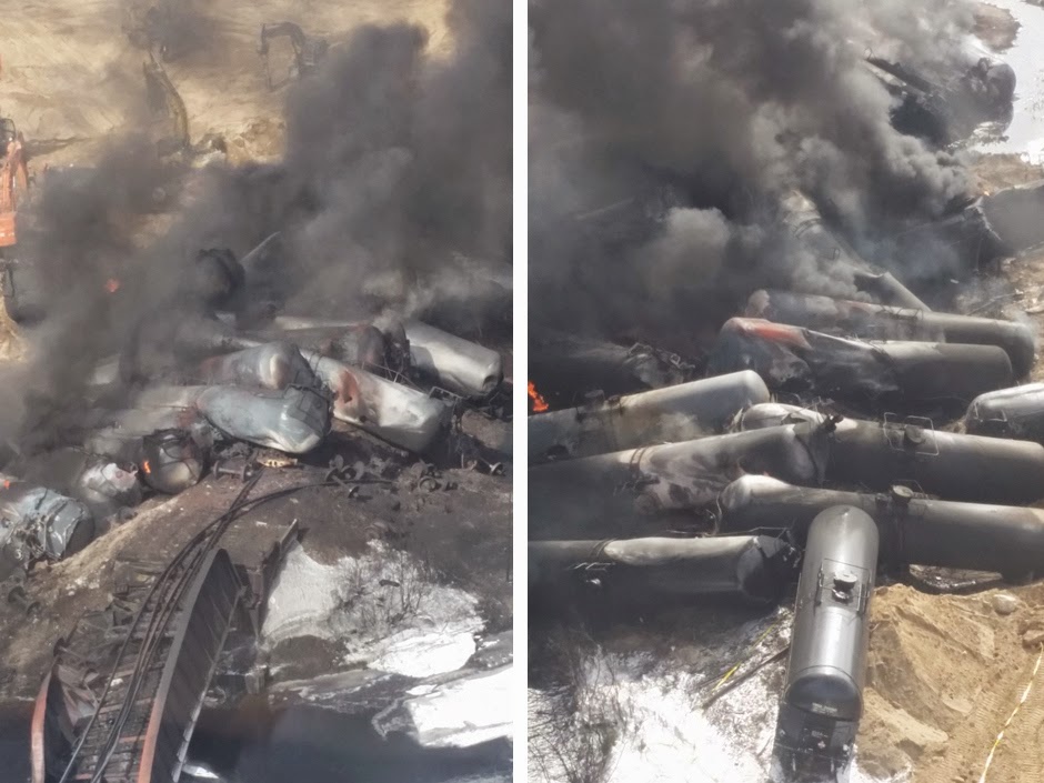 MEC&F Expert Engineers CN CRUDE OIL TRAIN DERAILMENT IN GOGAMA, ONT