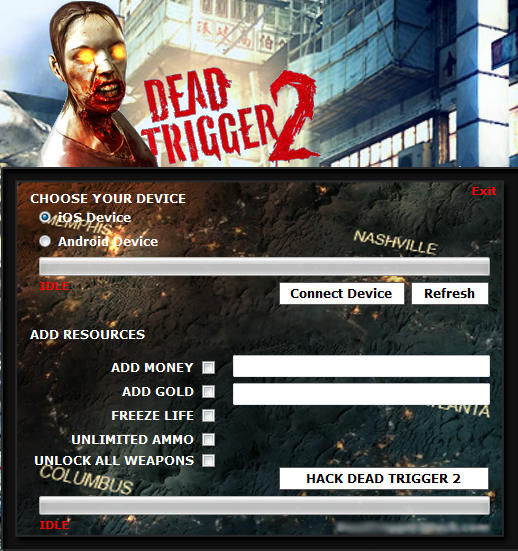 Free cheats, hacks, trainers and games Dead Trigger 2 Hack Cheats