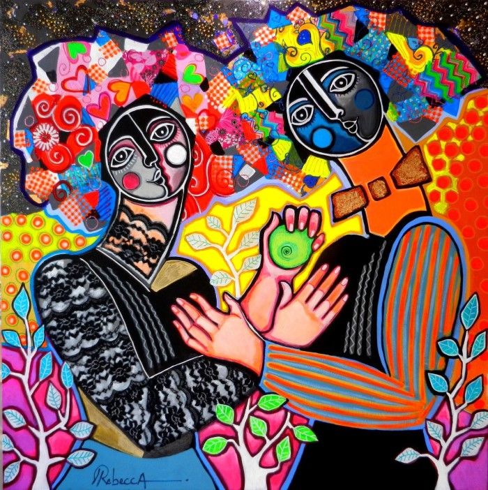 Мозаичный стиль. Rebecca de Cachard Rebecca de Cachard