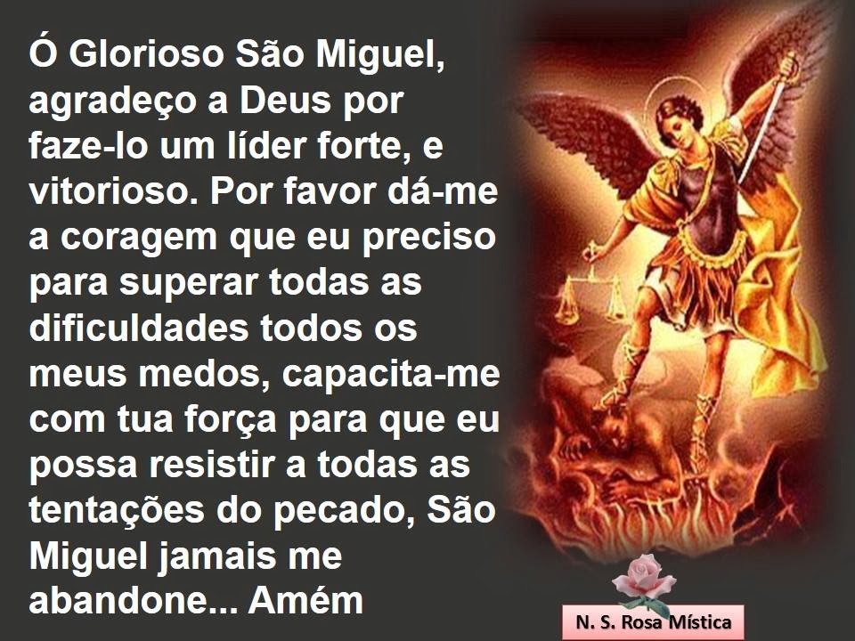 CRISTO minha CERTEZA ORAÇÃO AO ARCANJO SÃO MIGUEL