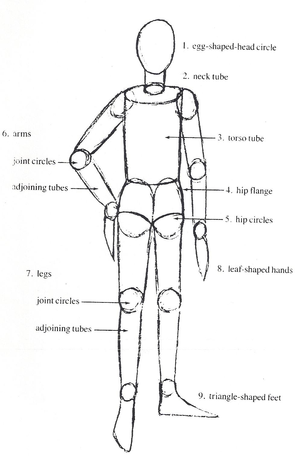 How To Draw Human Body Step By Step - Draw Human Body Parts 2020 ...