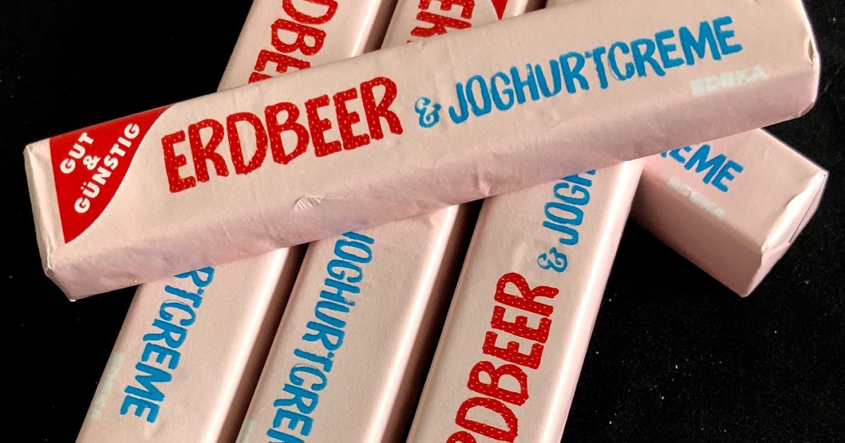 Obsessive Sweets: Edeka Gut &amp; Gunstig Erdbeer &amp; Joghurtcreme Riegel ...