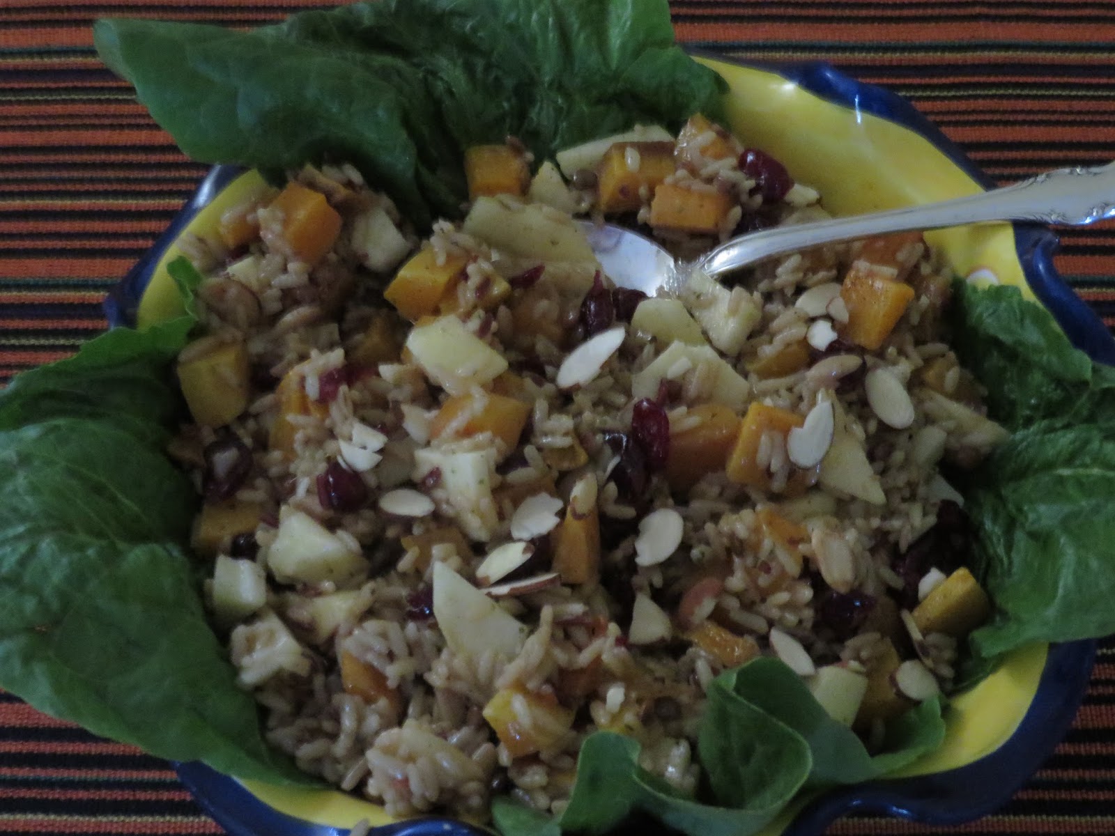 Ever Ready Wild Rice Harvest Salad with Fig Balsamic Vinaigrette