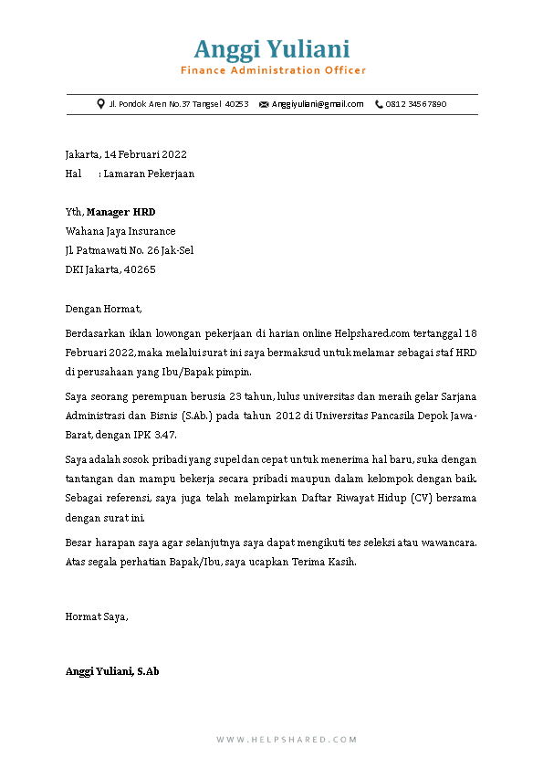 contoh-surat-lamaran-kerja-2 Contoh Surat Lamaran Kerja 2