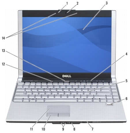 Bouton d'allumage / On Dell XPS M1330