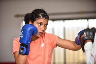 Nikhat Zareen progresses at Women's Nationals Nikhat Zareen progresses at Women's Nationals
