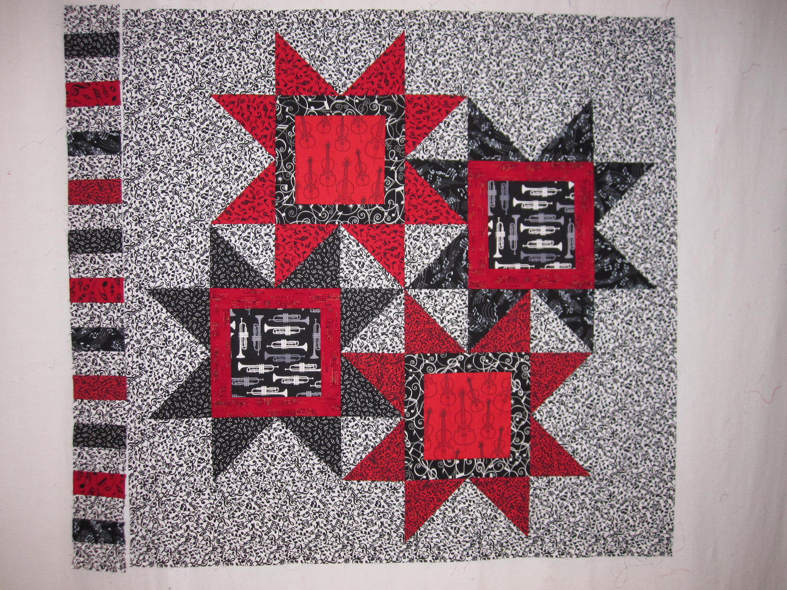 Julie's Quilts and Costumes Another Star Cluster Quilt