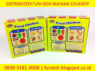 Fun-Doh Fried Chicken, fun doh indonesia, fun doh surabaya, distributor fun doh surabaya, grosir fun doh surabaya, jual fun doh lengkap, mainan anak edukatif, mainan lilin fun doh, mainan anak perempuan