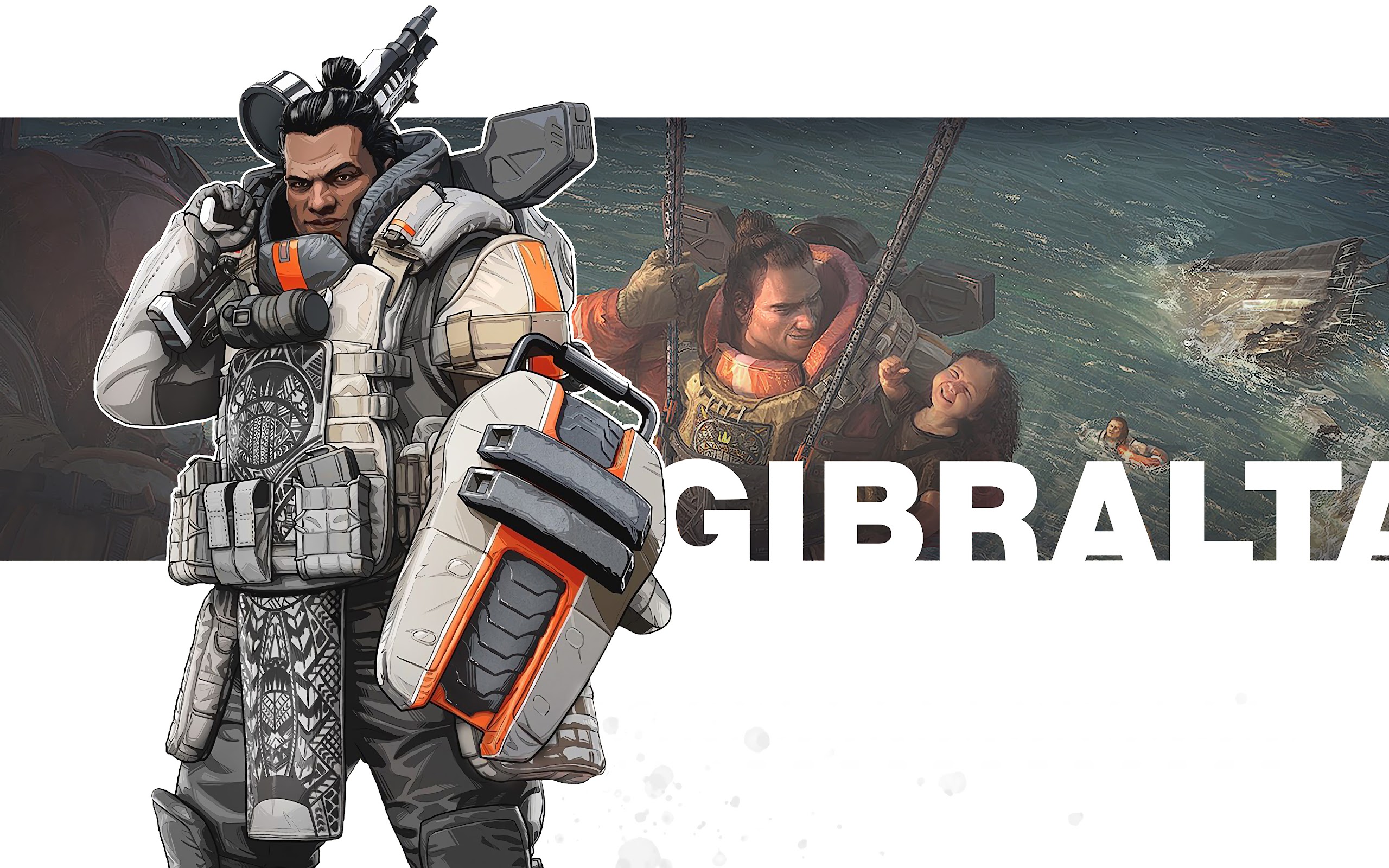 Apex Legends, Gibraltar, 4K, #63 Wallpaper PC Desktop