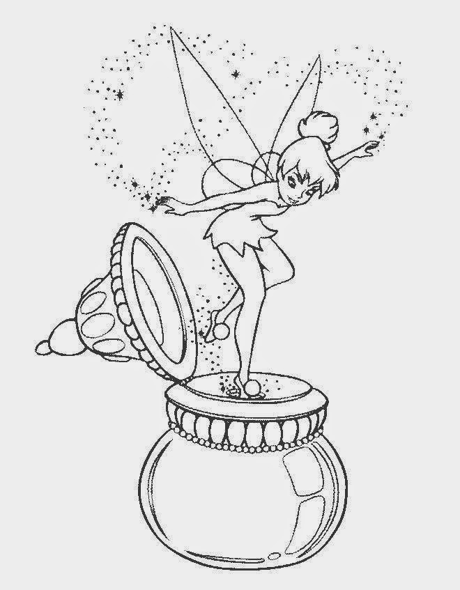 Tinkerbell coloring pages holiday.filminspector.com