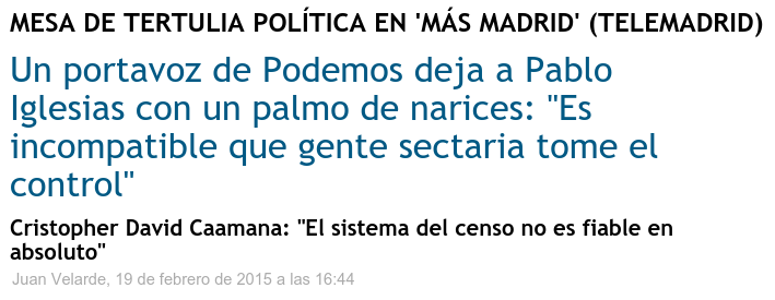 Medidas para medir sin medida Un palmo de narices