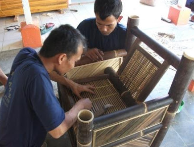  Cara  Membuat  Kursi  Dari  Bambu  Moderen Keahlian Tangan 