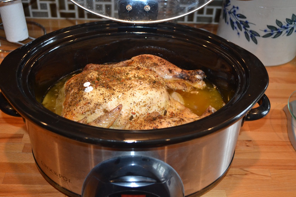 The Real "Happy" Housewives of Nova Scotia Slow Cooker Roast Chicken