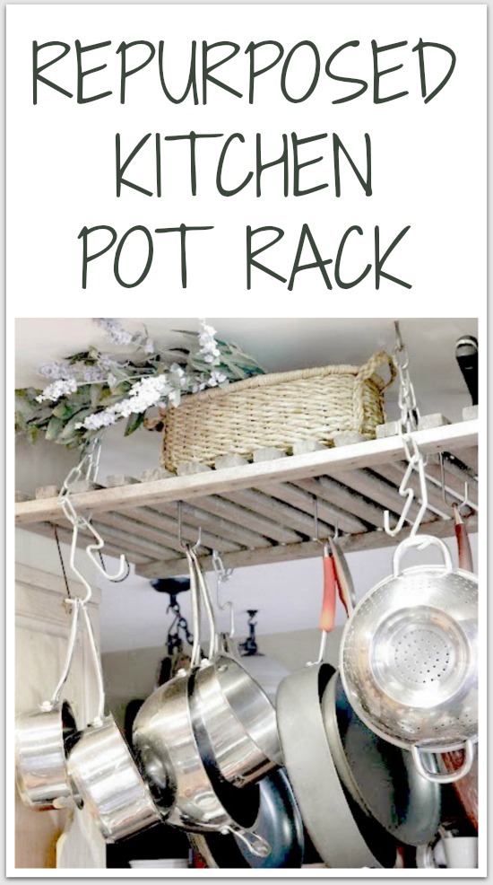 Create a DIY Wooden Pot Rack