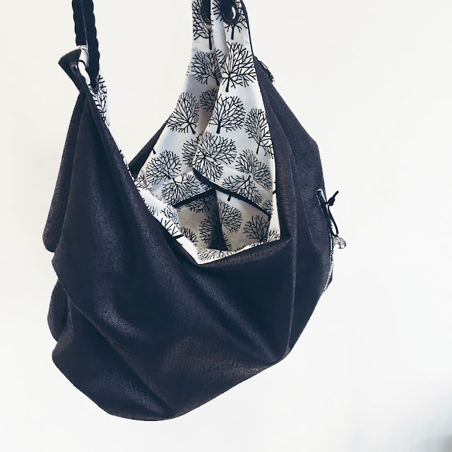 GrinseStern, Tasche, Hanny, Kibadoo, Taschenliebe, nähen, Kunstleder