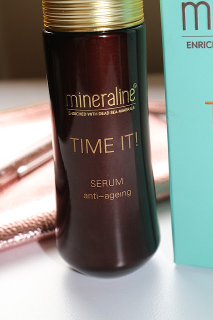 Mineraline TIME IT! Anti-Ageing Serum bottle