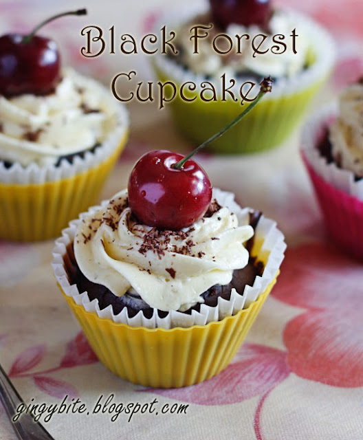 Black Forest Cupcake 黑森林杯子蛋糕