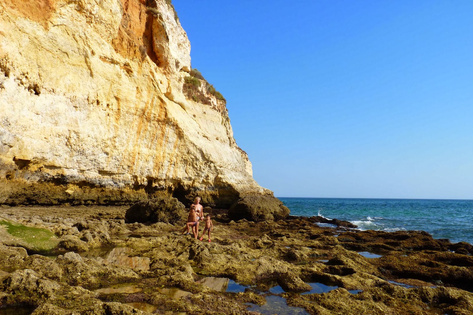 Playa de Carvoeiro o Algar Seco. Playa de Carvoeiro o Algar Seco.