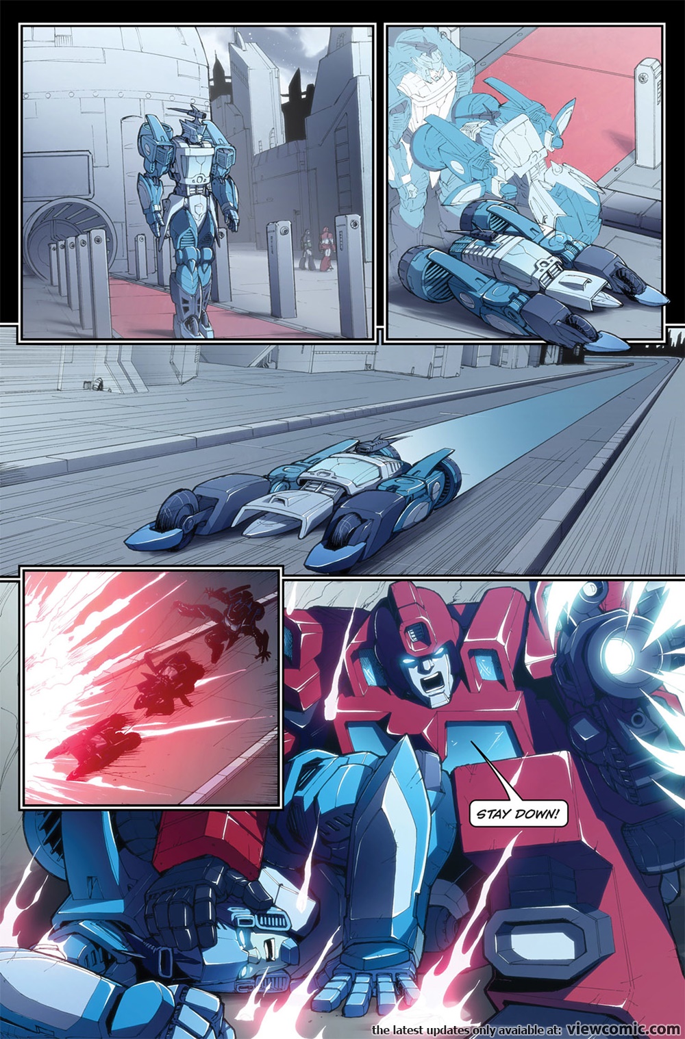 Transformers Spotlight Blurr (2008) Read All Comics Online