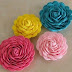 Flores de cinta zig zag