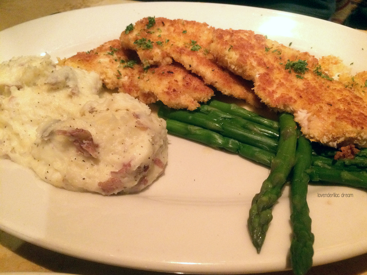Palisades Mall Cheesecake Factory Chicken Costoletta