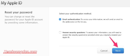 Hướng dẫn lấy lại mật khẩu tài khoản apple id Huong dan lay lai mat khau tai khoan apple id