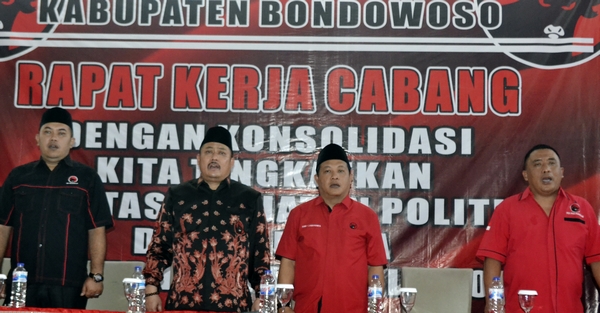 Kader PDI-P Bondowoso Wajib Menangkan Jokowi-Ma’ruf 