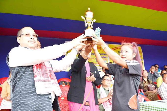 Opening ceremony of District Inter School Tournament-2017  at Haflong