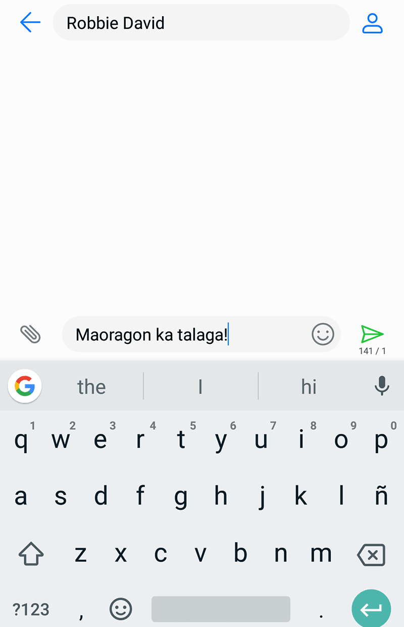 GBoard now allows Filipinos to type in Bicolano