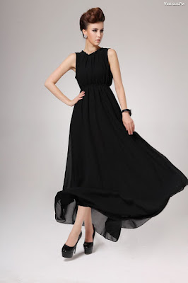 Vestidos de moda color negro Vestidos de moda color negro