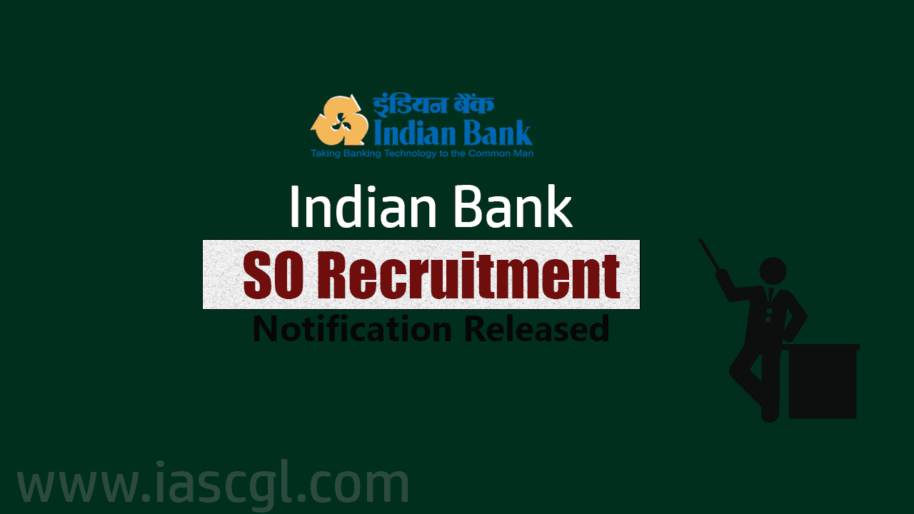 Indian Bank Recruitment