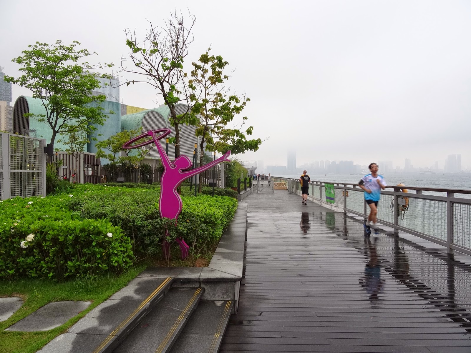 WEBS OF SIGNIFICANCE A stroll along the Quarry Bay Park waterfront