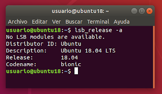 Versión de Ubuntu