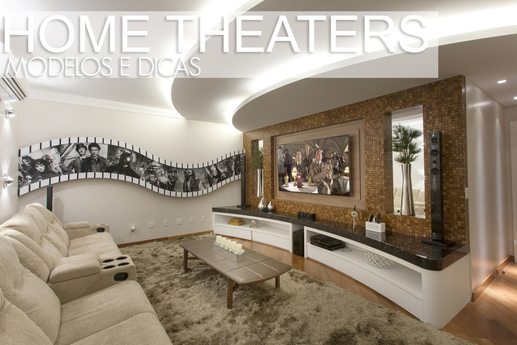 Home theaters - veja modelos e dicas técnicas de como montar um cinema em  casa! - Decor Salteado
