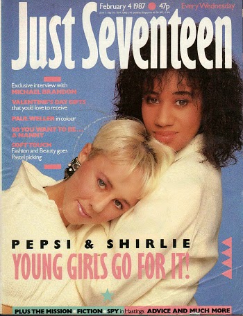 Pepsi & Shirlie - Just Seventeen Just Seventeen Feb 1987 ft. Pepsi & Shirlie