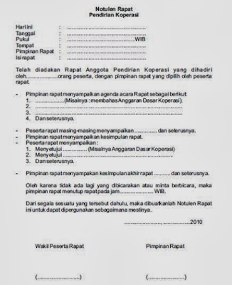 Contoh Notula Rapat Sekolah contoh format notulen rapat sekolah terbaru Contoh Notula Rapat Sekolah contoh format notulen rapat sekolah terbaru