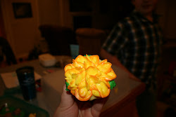 A flower cupcake :)