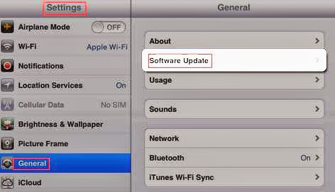 iphone software update iphone software update