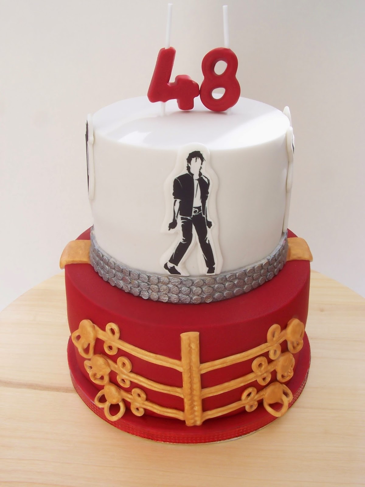 Tartas de luna llena Tarta Michael Jackson Michael Jackson Cake