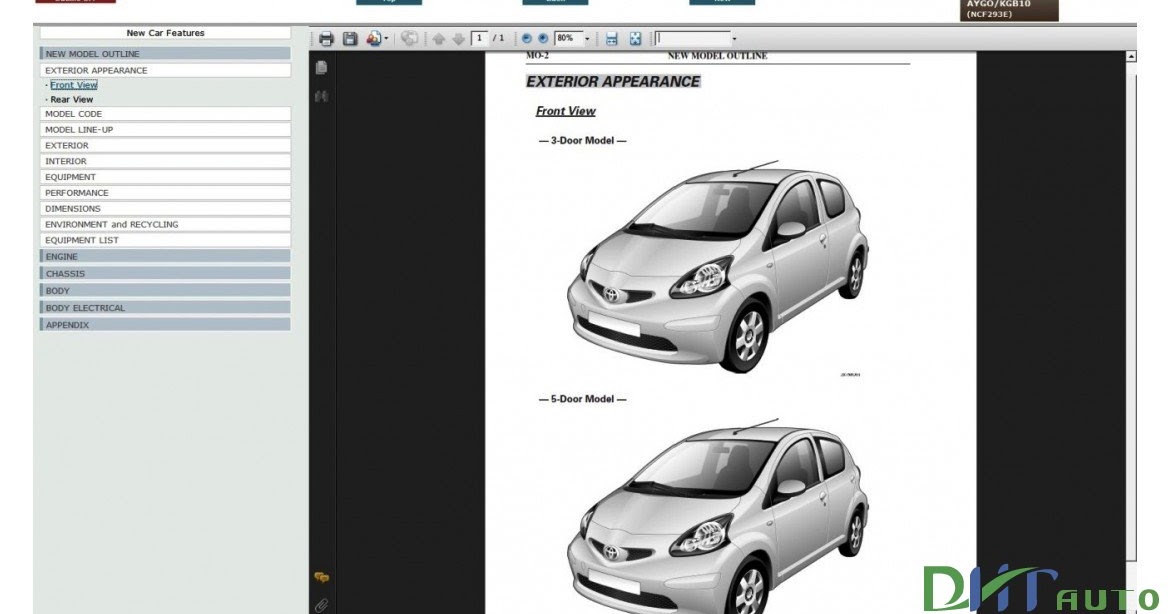 TOYOTA AYGO SERVICE & REPAIR MANUAL UPDATE 2015 | Toyota Workshop Manual