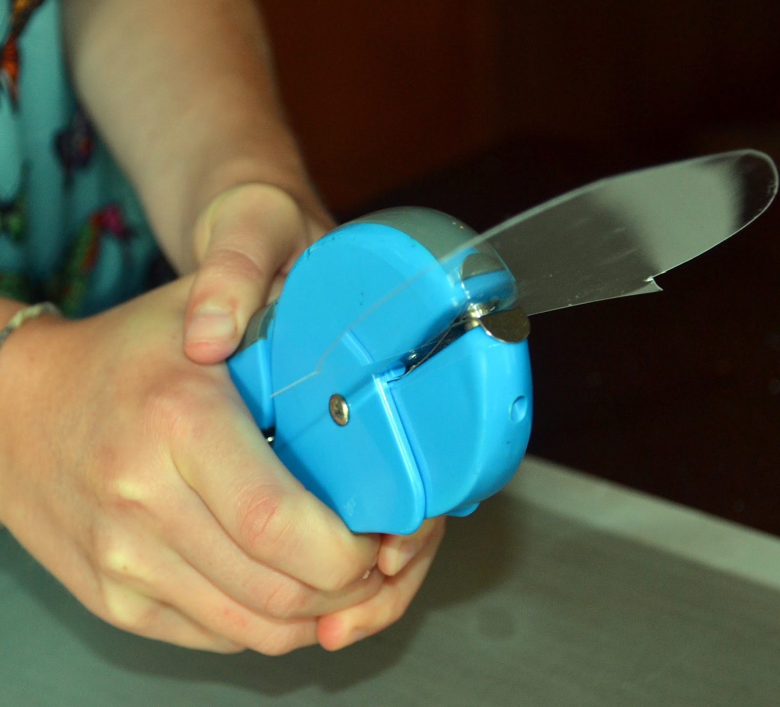 Shrinky dinks made with an embossing tool