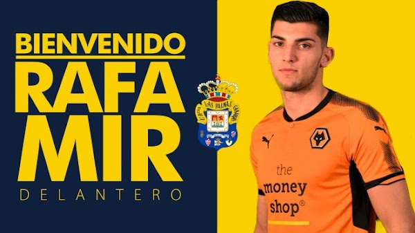 Oficial: Wolverhampton, Rafa Mir cedido a Las Palmas